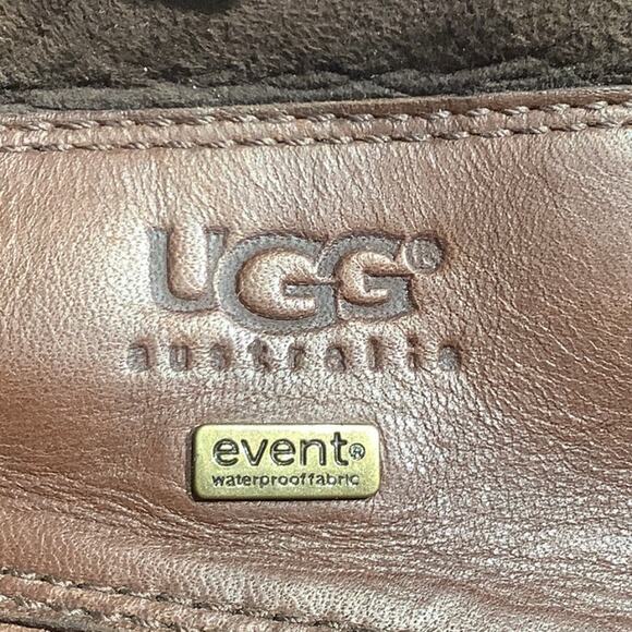 UGG Adirondack Tall Leather Waterproof Boots Women’s 6 — Winter, Outdoor, Cozy - Picture 6 of 7